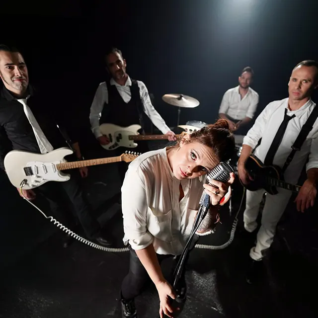 Devil Jo en concert au Festival Motors n' Blues à Dax le 3 juillet 2026.