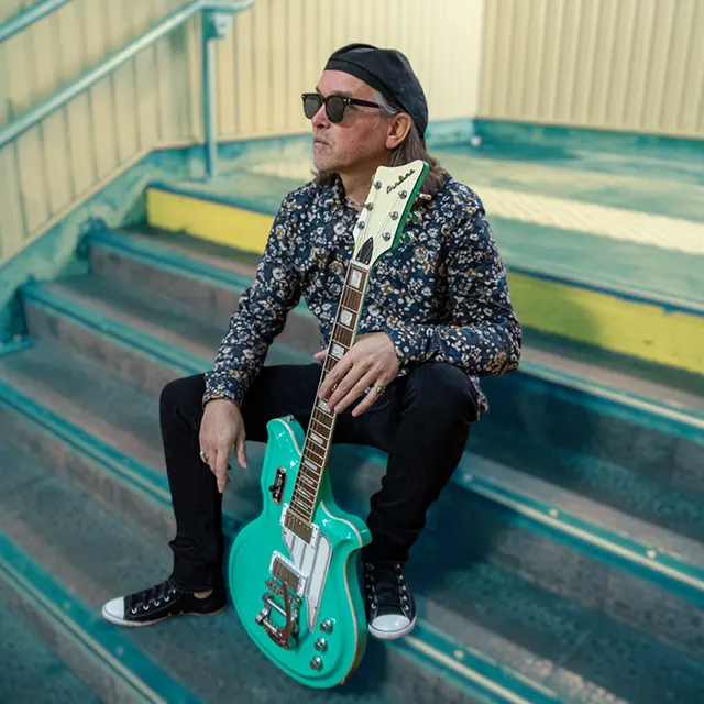 Rod Barthet en concert au Festival Motors n' Blues à Dax le 4 juillet 2026.