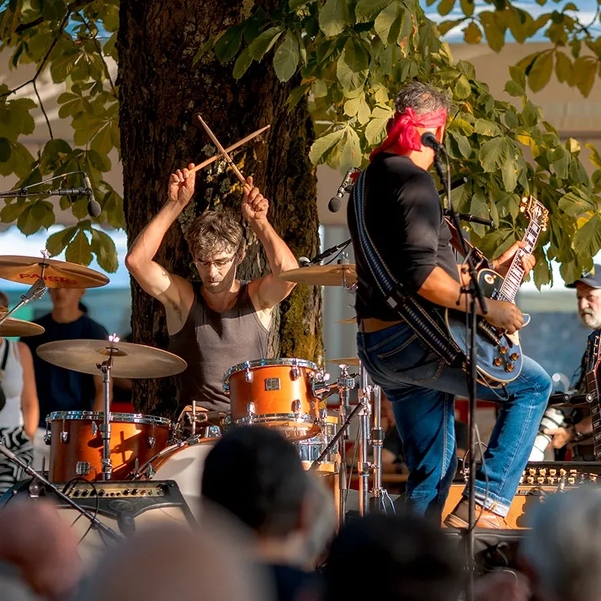 Photo du concert de Fingers of Blues au Festival Motors n' Blues 2025.
