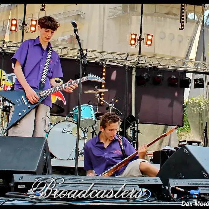 Broadcasters en concert au Motors n' Blues de Dax le 6 juillet 2013.
