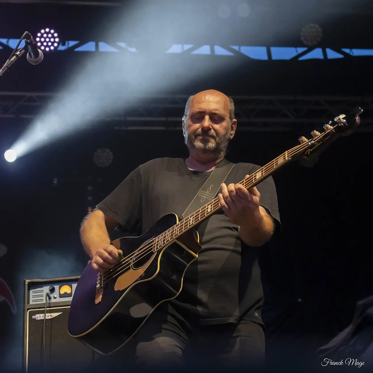 The Hyènes en concert avec Olivier Mathios au DMBF le 5 juillet 2025.
