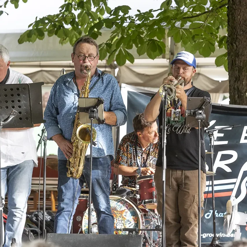 Keep On Groovin' en concert à Dax le 7 juillet 2023.