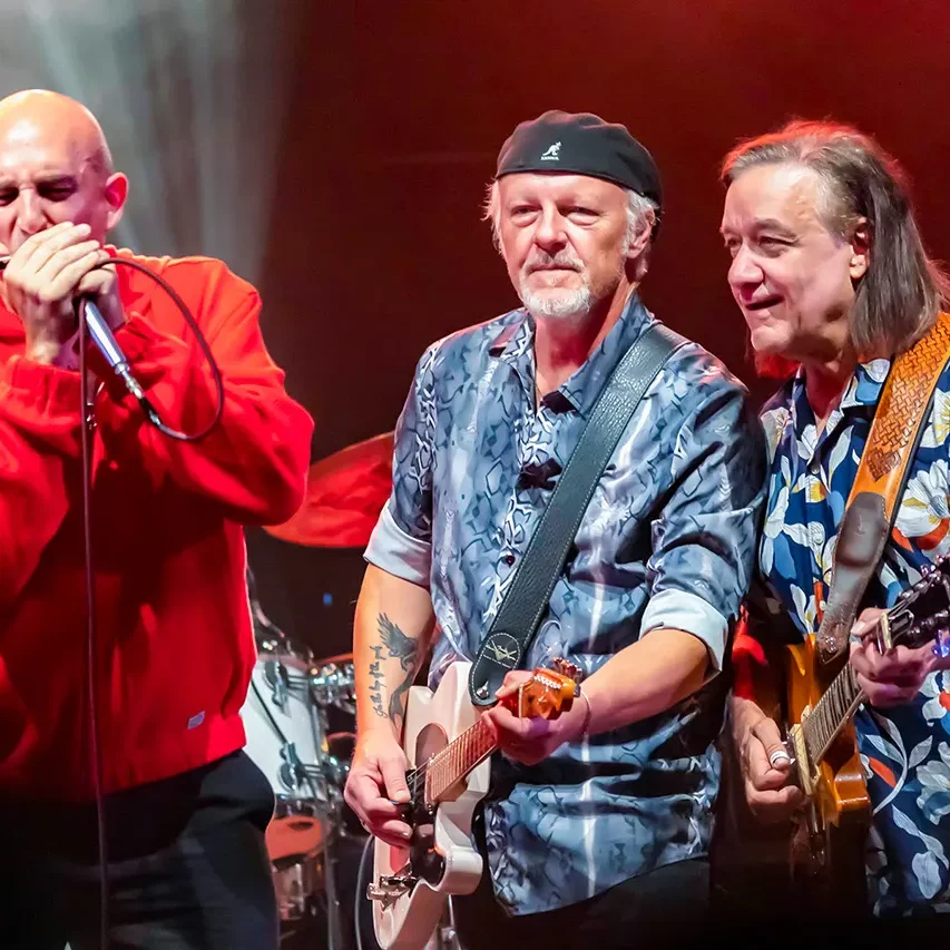 Concert de B.T.C Blues Revue au Festival Motors n' Blues 2025.