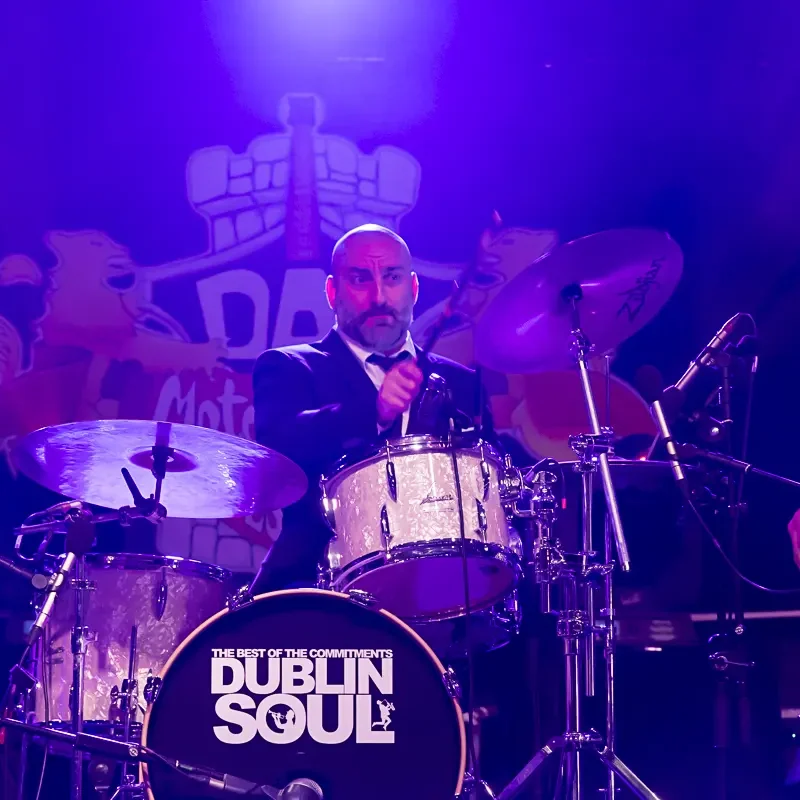 Photo du concert de Dublin Soul au Festival Motors n' Blues 2024.
