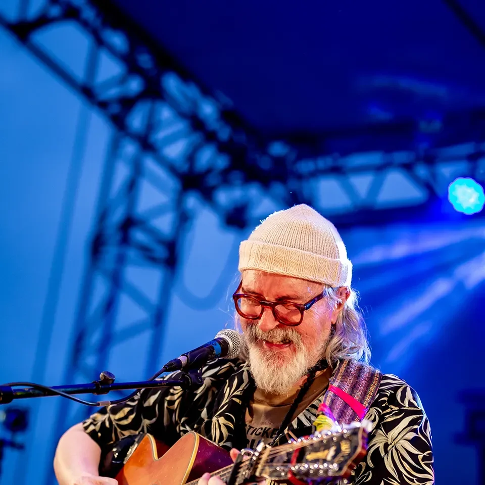 Philippe Archambeau, photographe au Motors n' Blues à Dax.