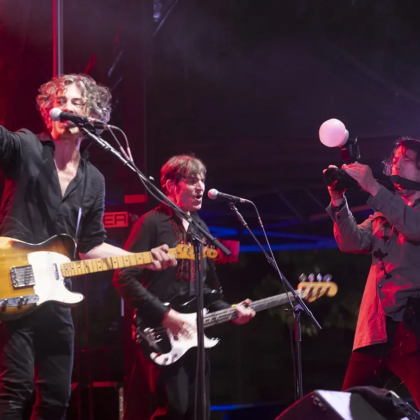 Midnight Cross en concert au festival Motors n' Blues de Dax en 2025.