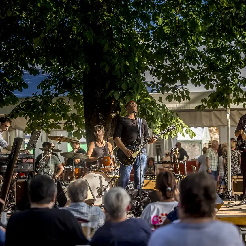 Fingers of Blues en concert au festival de Blues de Dax.