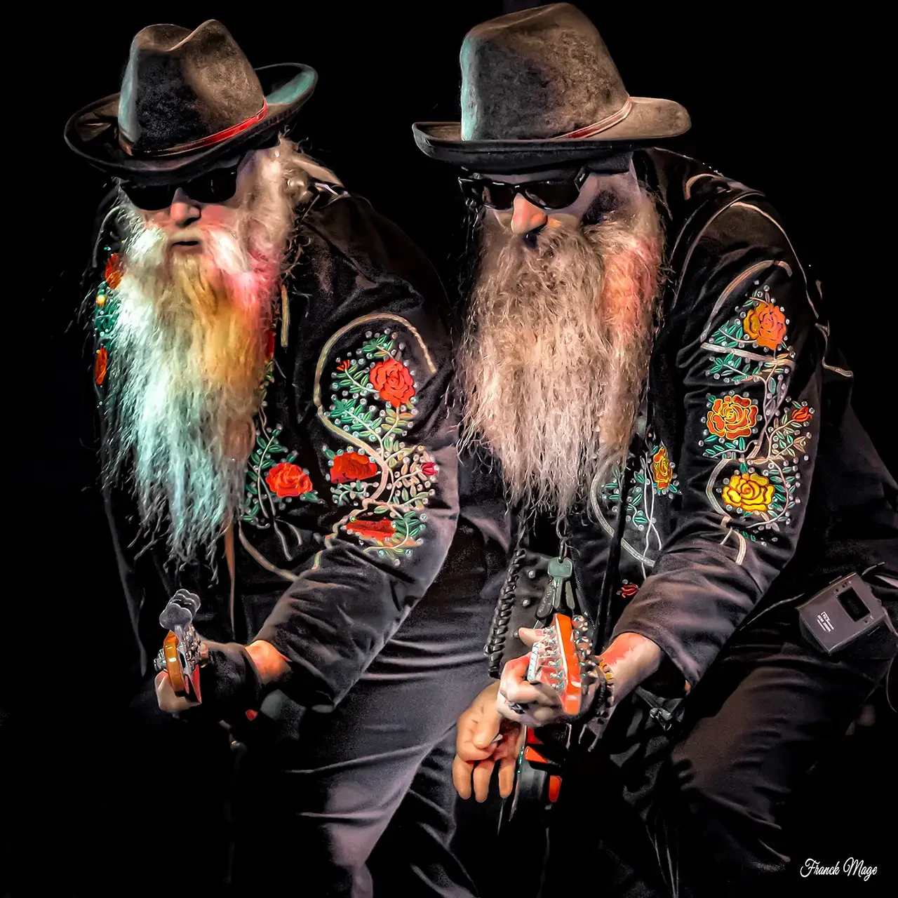 Fuzz Top est un groupe français tribute officiel du célèbre groupe texan ZZ Top.