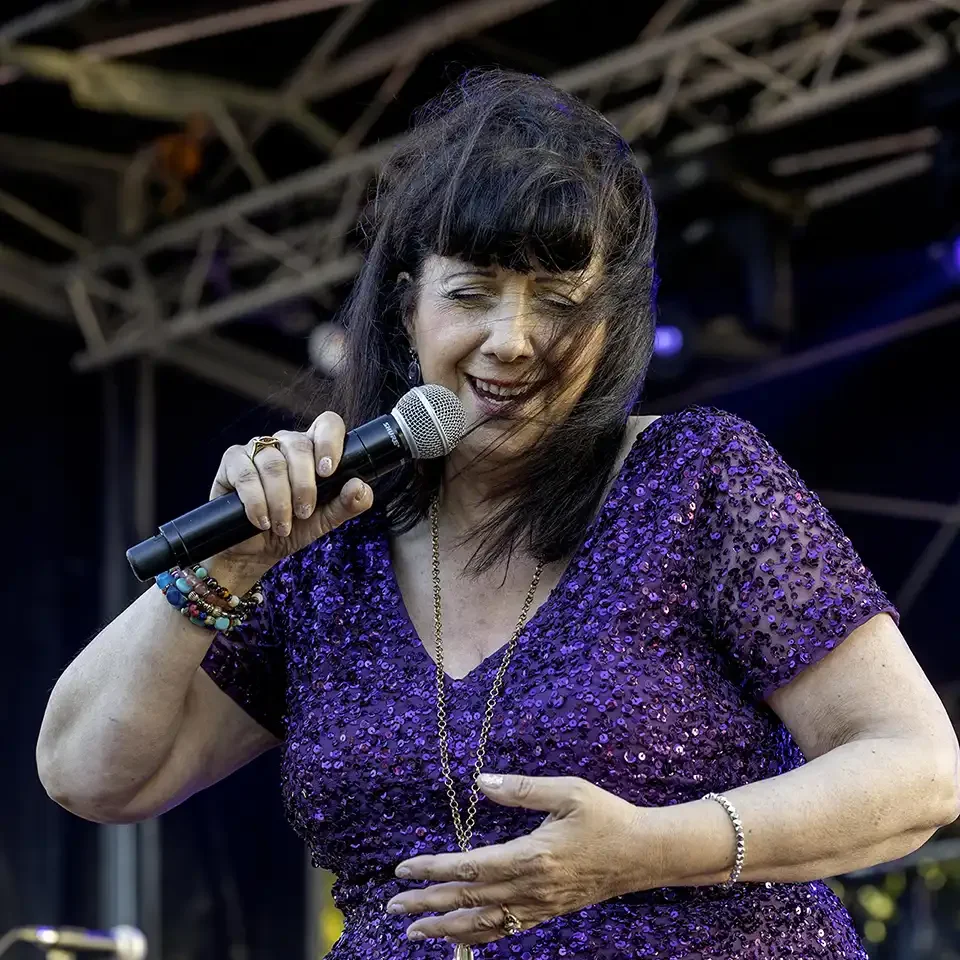 Concert de Blues avec Gladys Amoros et Michel Foizon à Dax en 2024.