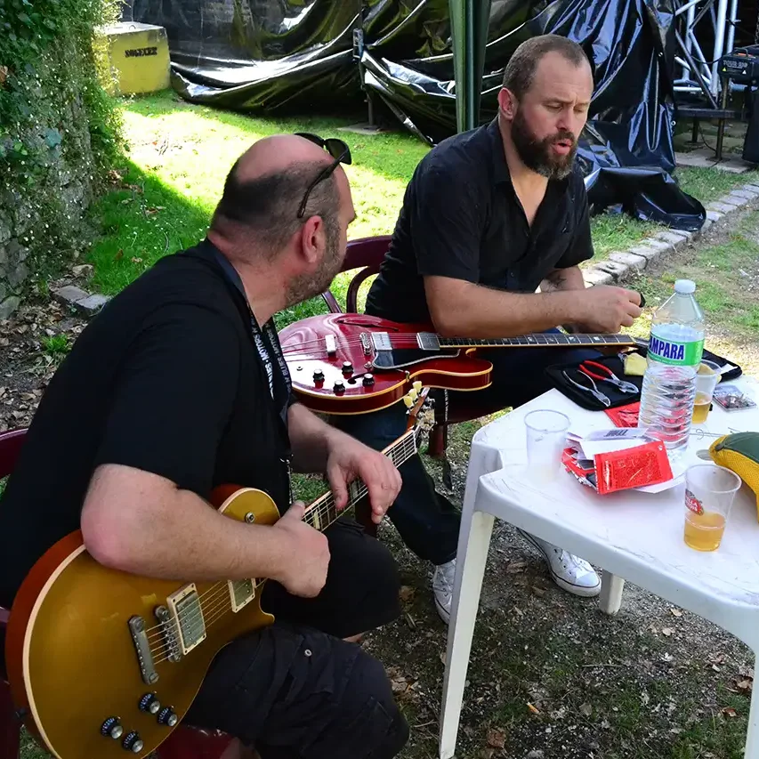 Concert de Mountain Men au Motors n' Blues, Dax le 7 juillet 2018.