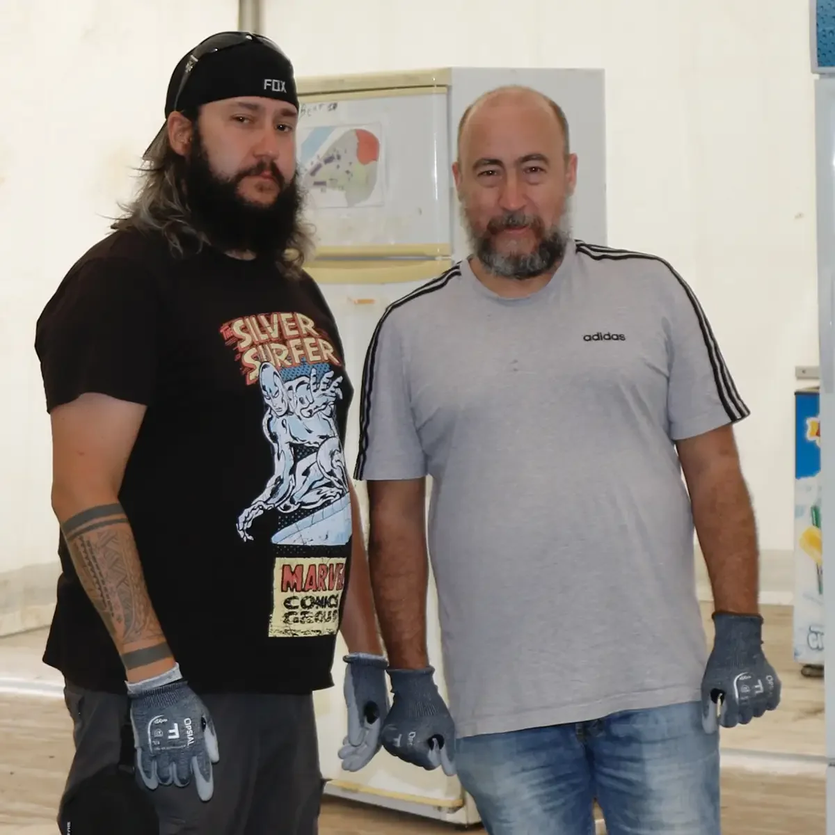 Les bénévoles gèrent la restauration du DMBF.