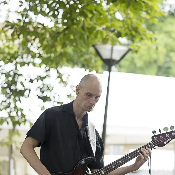 Photo du concert de Justin Maurice's Trio Blues au DMBF 2024.