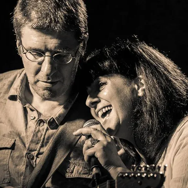 Concert de Blues avec Gladys Amoros et Michel Foizon à Dax en 2015.