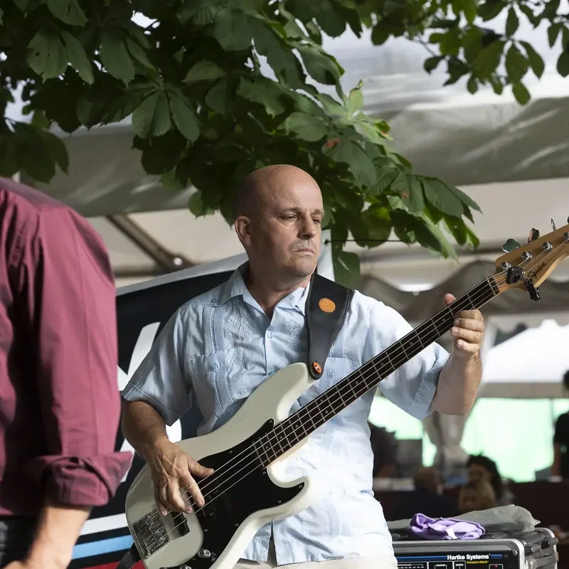 Concert de Keep On Groovin' à Dax le 7 juillet 2023.