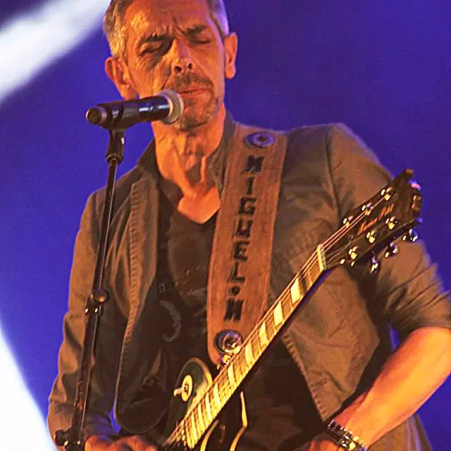 Miguel M en concert au Motors n' Blues 2016 à Dax le 8 juillet 2016.