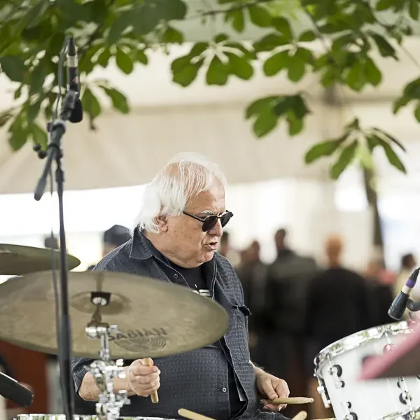 Justin Maurice's Trio Blues en concert au DMBF en juillet 2024.
