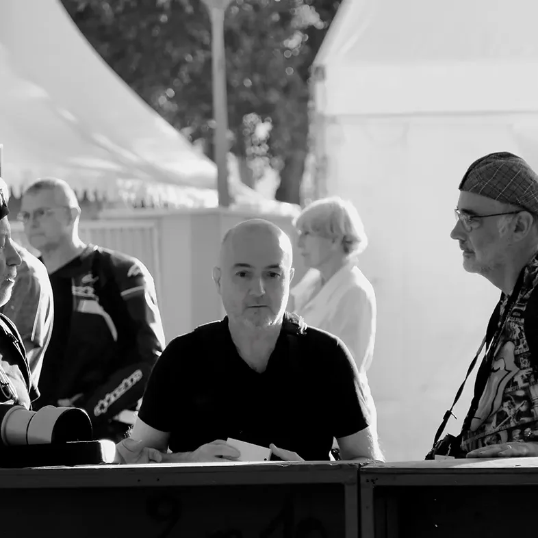 Les photographes officiels du Dax Motors n' Blues Festival.