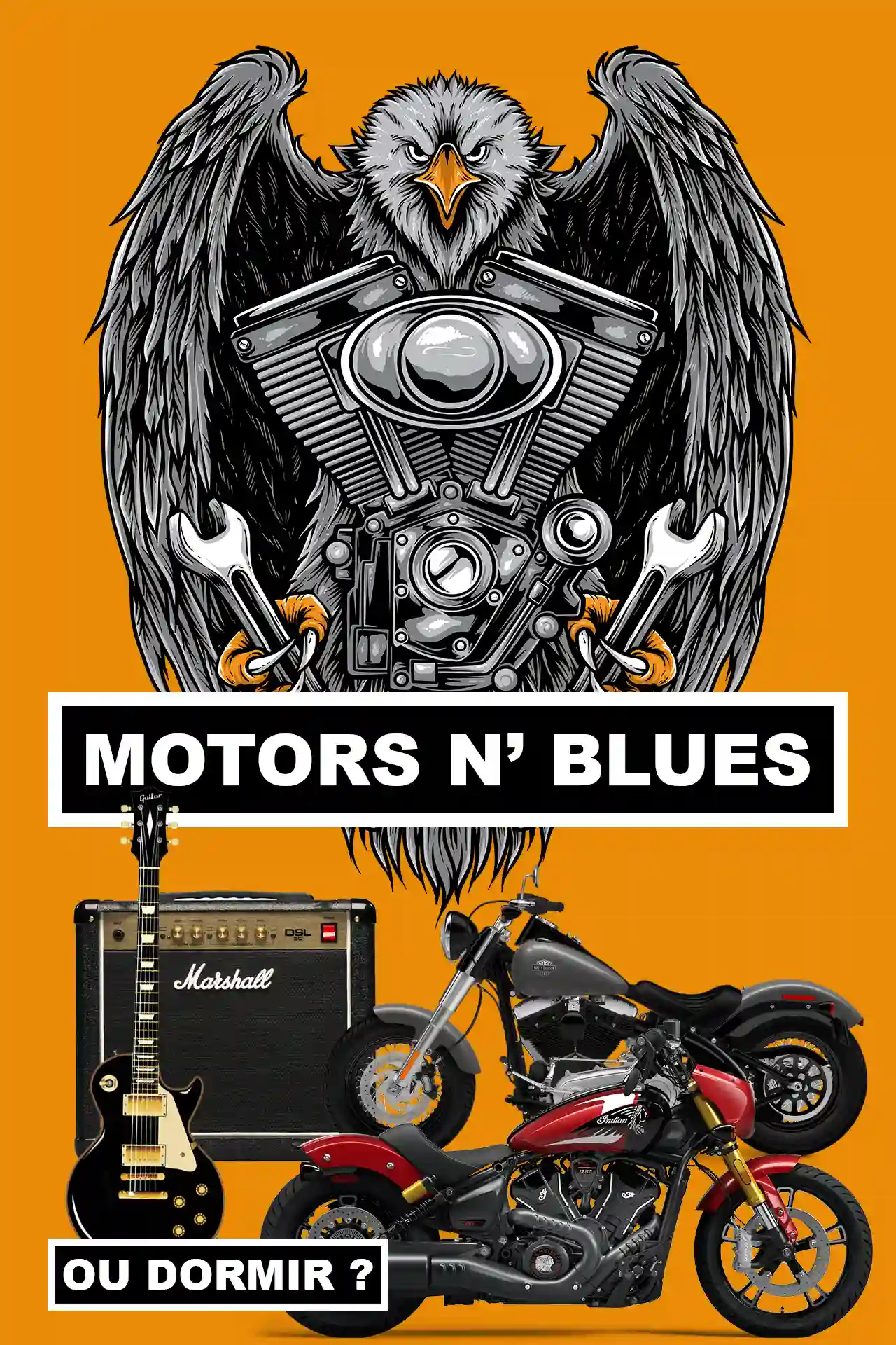 Ou dormir pendant le festival Motors n' Blues.