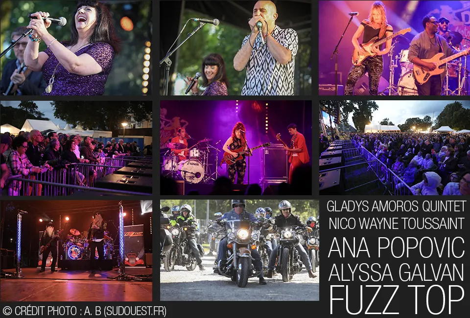 Les artistes au Motors n' Blues le 5 juillet 2024 à Dax