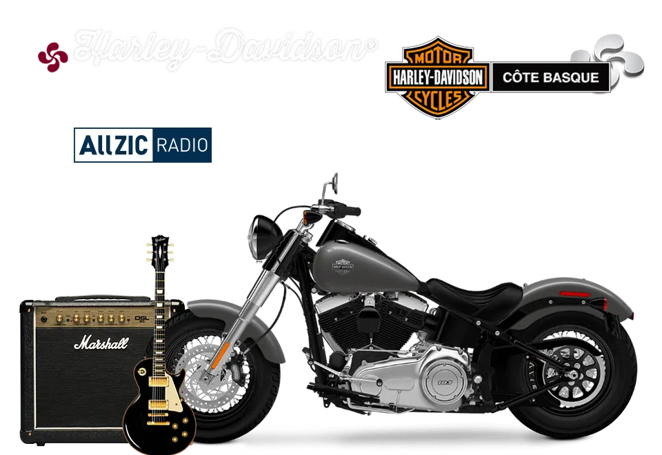 Harley Davidson partenaire du Motors n' Blues.