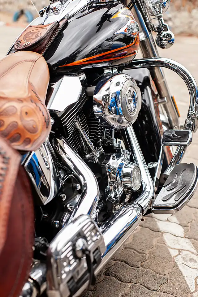 Harley Davidson au Dax Motors n’ Blues en juillet 2024