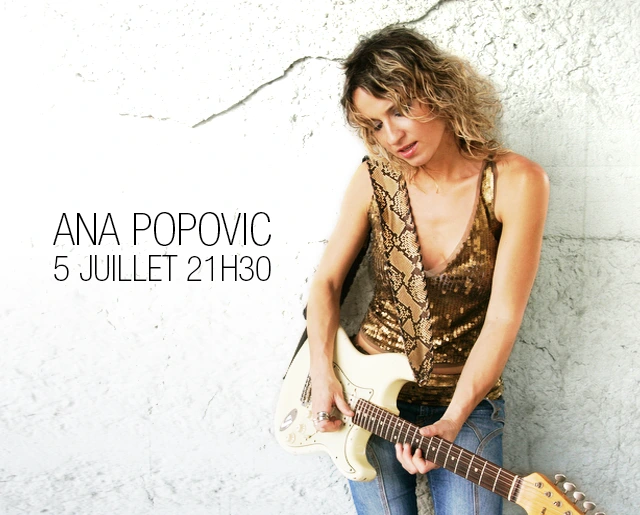 Ana Popovic au Dax Motors n’ Blues Festival