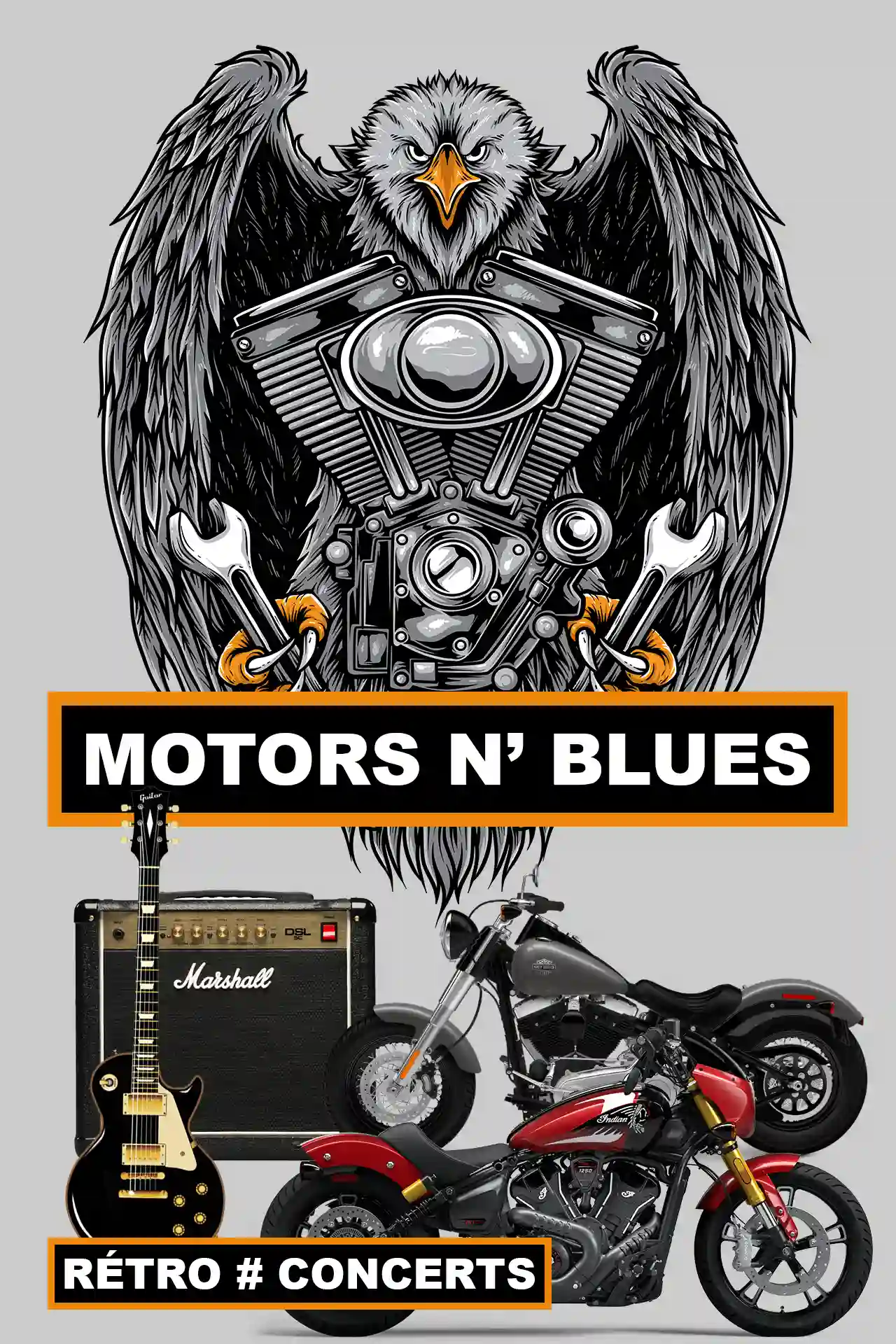 Concerts 2023 # Motors Blues Dax