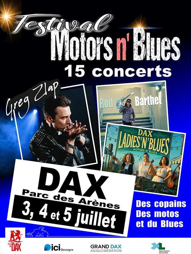 Prévente en ligne Motors and Blues.