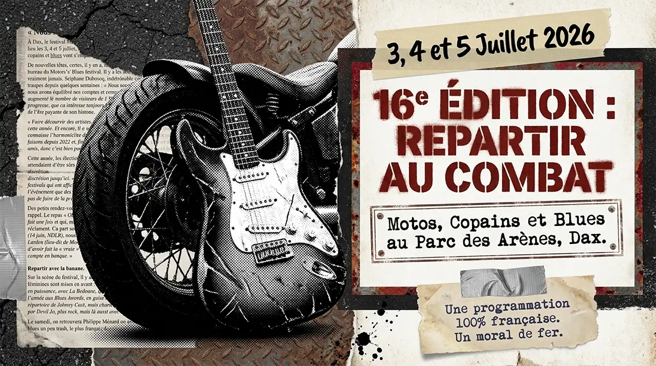 Motors & Blues 2026 à Dax.
