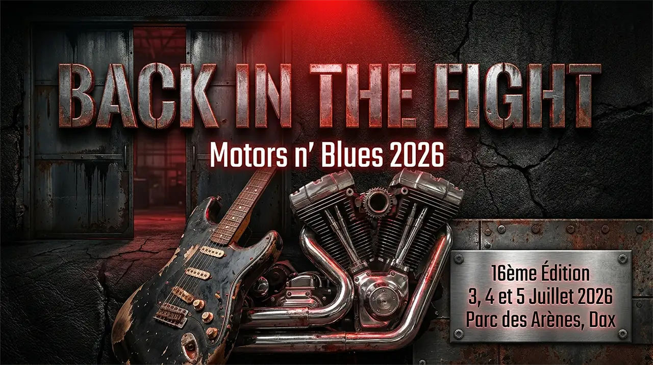Motors & Blues 2026 à Dax.